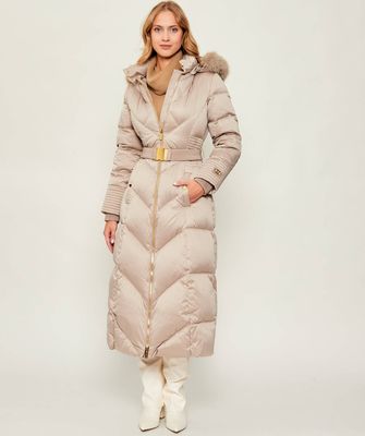Płaszcz damski casualowy Marciano Guess ze sklepu: Gomez Fashion Store w kategorii: Płaszcze damskie - zdjęcie 874714-BD9-10338_MG255W000004T54