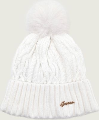 Czapka zimowa damska wiosenny Guess ze sklepu: Gomez Fashion Store w kategorii: Czapki zimowe damskie - zdjęcie 874714-BD9-10338_GJ255W000001H47