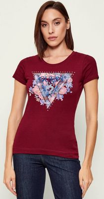 Guess - Bluzka damska młodzieżowa ze sklepu: Gomez Fashion Store w kategorii: Bluzki damskie - zdjęcie 874714-BD9-10338_GJ255W000006I72