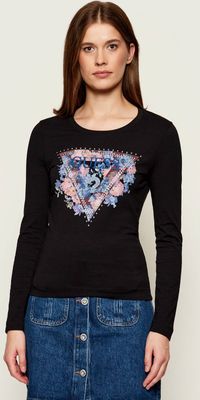 Bluzka damska w stylu młodzieżowym Guess ze sklepu: Gomez Fashion Store w kategorii: Bluzki damskie - zdjęcie 874714-BD9-10338_GJ255W000008058