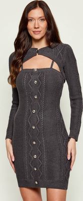 Guess - Sukienka na wiosnę ze sklepu: Gomez Fashion Store w kategorii: Sukienki - zdjęcie 874714-BD9-10338_GJ255W000016Z92