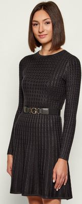Sukienka jesienna Guess ze sklepu: Gomez Fashion Store w kategorii: Sukienki - zdjęcie 874714-BD9-10338_GJ255W000019Z93