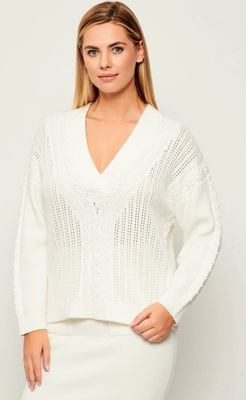 Sweter damski Guess ze sklepu: Gomez Fashion Store w kategorii: Swetry damskie - zdjęcie 874714-BD9-10338_GJ255W000068J34