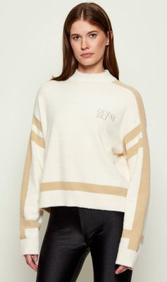 Sweter damski Guess ze sklepu: Gomez Fashion Store w kategorii: Swetry damskie - zdjęcie 874714-BD9-10338_GJ255W000070H47