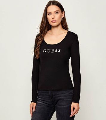 Bluzka damska z napisami Guess Underwear ze sklepu: Gomez Fashion Store w kategorii: Bluzki damskie - zdjęcie 874714-BD9-10338_GB255W000010046