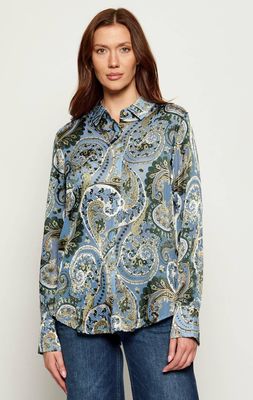 Koszula damska w stylu młodzieżowym Guess ze sklepu: Gomez Fashion Store w kategorii: Koszule damskie - zdjęcie 874714-BD9-10338_GJ255W000129Z90