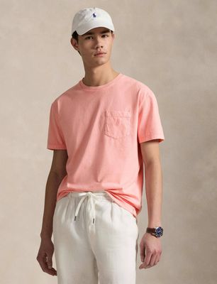 T-shirt męski na lato Polo Ralph Lauren ze sklepu: Gomez Fashion Store w kategorii: T-shirty męskie - zdjęcie 874714-BD9-10338_PR252M00023661M