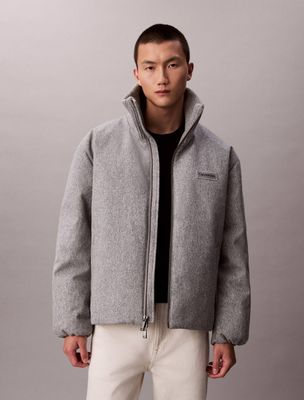 Kurtka męska klasyczny Calvin Klein ze sklepu: Gomez Fashion Store w kategorii: Kurtki męskie - zdjęcie 874714-BD9-10338_CK255M000174E55