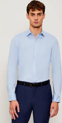 Koszula męska elegancka Calvin Klein ze sklepu: Gomez Fashion Store w kategorii: Koszule męskie - zdjęcie 874714-BD9-10338_CK255M000181E63