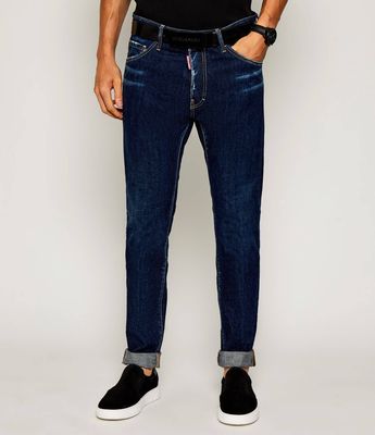 Jeansy męskie na wiosnę casual Dsquared2 ze sklepu: Gomez Fashion Store w kategorii: Jeansy męskie - zdjęcie 874714-BD9-10338_DQ255M000046470