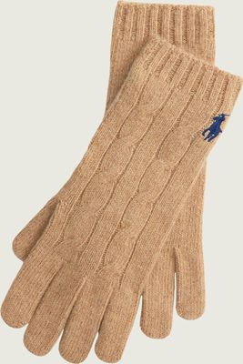 Polo Ralph Lauren - Rękawiczki ze sklepu: Gomez Fashion Store w kategorii: Rękawiczki damskie - zdjęcie 874714-BD9-10338_PR255W000008OB4