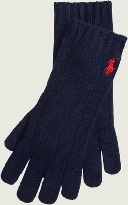 Polo Ralph Lauren - Rękawiczki ze sklepu: Gomez Fashion Store w kategorii: Rękawiczki damskie - zdjęcie 874714-BD9-10338_PR255W000008JB9