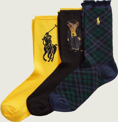 Polo Ralph Lauren - Skarpetki damskie ze sklepu: Gomez Fashion Store w kategorii: Skarpetki damskie - zdjęcie 874714-BD9-10338_PR255W00001275N