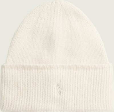 Czapka zimowa damska elegancka Polo Ralph Lauren ze sklepu: Gomez Fashion Store w kategorii: Czapki zimowe damskie - zdjęcie 874714-BD9-10338_PR255W000013AP2