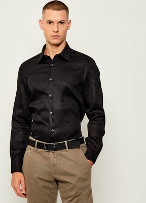 Emporio Armani - Koszula męska ze sklepu: Gomez Fashion Store w kategorii: Koszule męskie - zdjęcie 874714-BD9-10338_EA255M000026R77