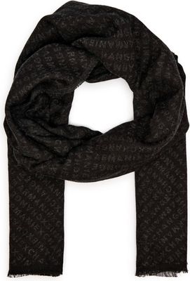 Armani Exchange - Szalik jesienny ze sklepu: Gomez Fashion Store w kategorii: Szaliki męskie - zdjęcie 874714-BD9-10338_AX255M000016J31