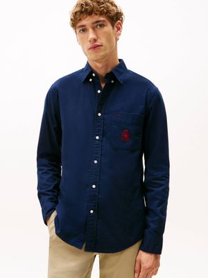 Koszula męska Tommy Hilfiger ze sklepu: Gomez Fashion Store w kategorii: Koszule męskie - zdjęcie 874714-BD9-10338_TH255M000194O35