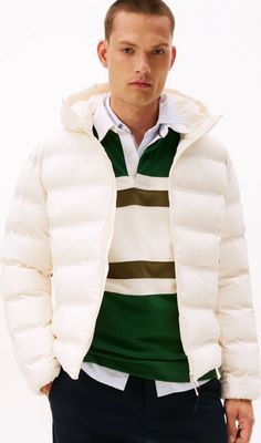 Kurtka męska zimowa casualowa Tommy Hilfiger ze sklepu: Gomez Fashion Store w kategorii: Kurtki męskie - zdjęcie 874714-BD9-10338_TH255M000187L35