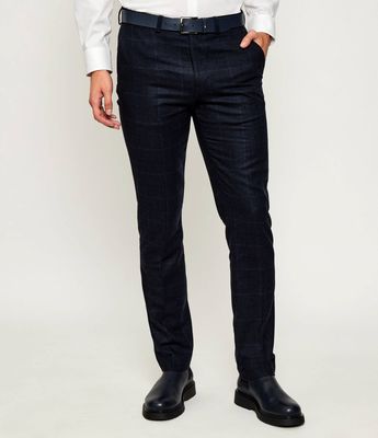 Spodnie męskie w stylu klasycznym Tommy Hilfiger ze sklepu: Gomez Fashion Store w kategorii: Spodnie męskie - zdjęcie 874714-BD9-10338_TH255M000263F23