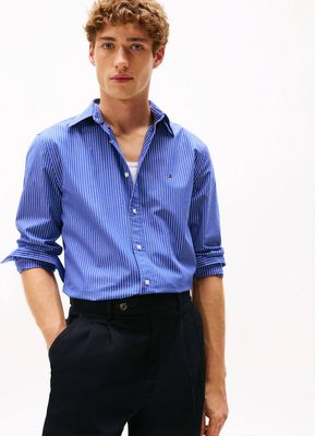 Koszula męska casualowa Tommy Hilfiger ze sklepu: Gomez Fashion Store w kategorii: Koszule męskie - zdjęcie 874714-BD9-10338_TH255M000295E26