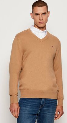 Tommy Hilfiger - Sweter męski casual klasyczny ze sklepu: Gomez Fashion Store w kategorii: Swetry męskie - zdjęcie 874714-BD9-10338_TH255M000276I27