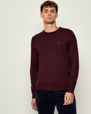 Sweter męski klasyczny Tommy Hilfiger ze sklepu: Gomez Fashion Store w kategorii: Swetry męskie - zdjęcie 874714-BD9-10338_TH255M000275F27