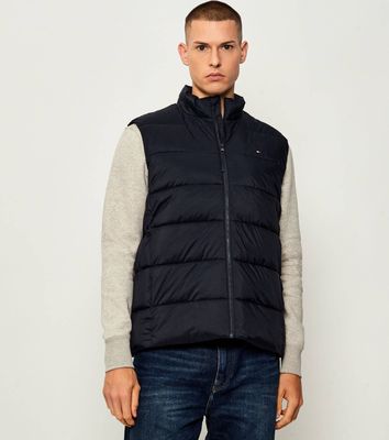 Tommy Hilfiger - Kamizelka męska ze sklepu: Gomez Fashion Store w kategorii: Kamizelki męskie - zdjęcie 874714-BD9-10338_TH255M000318F23