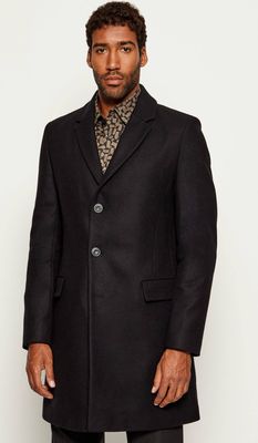 HUGO - Płaszcz męski klasyczny ze sklepu: Gomez Fashion Store w kategorii: Płaszcze męskie - zdjęcie 874714-BD9-10338_BU255M000015001