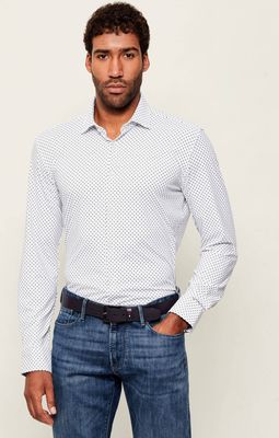 HUGO - Koszula męska casual na wiosnę ze sklepu: Gomez Fashion Store w kategorii: Koszule męskie - zdjęcie 874714-BD9-10338_BU255M000024385
