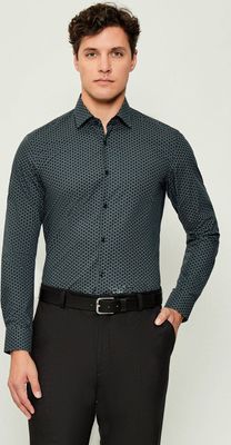 HUGO - Koszula męska jesienna ze sklepu: Gomez Fashion Store w kategorii: Koszule męskie - zdjęcie 874714-BD9-10338_BU255M000025001
