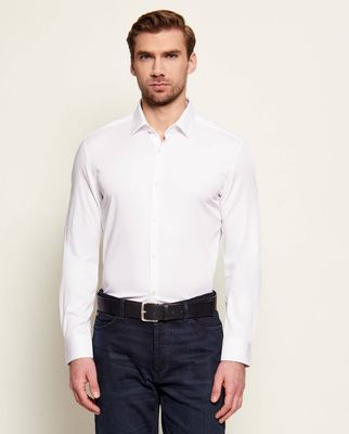 Koszula męska HUGO ze sklepu: Gomez Fashion Store w kategorii: Koszule męskie - zdjęcie 874714-BD9-10338_BU255M000028199