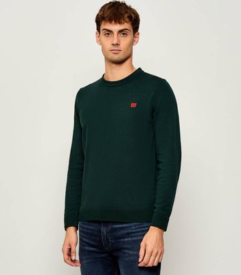 Sweter męski HUGO ze sklepu: Gomez Fashion Store w kategorii: Swetry męskie - zdjęcie 874714-BD9-10338_BU255M000141385