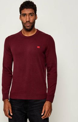 Sweter męski HUGO ze sklepu: Gomez Fashion Store w kategorii: Swetry męskie - zdjęcie 874714-BD9-10338_BU255M000141602