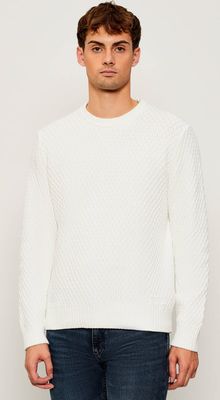 Sweter męski HUGO ze sklepu: Gomez Fashion Store w kategorii: Swetry męskie - zdjęcie 874714-BD9-10338_BU255M000151102