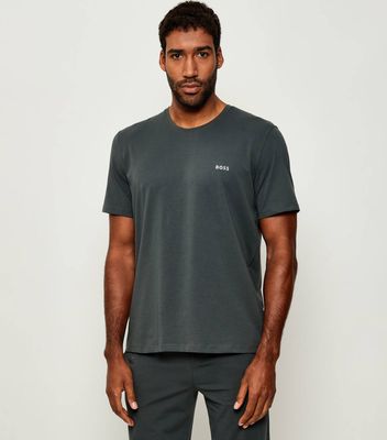 BOSS BLACK - T-shirt męski ze sklepu: Gomez Fashion Store w kategorii: T-shirty męskie - zdjęcie 874714-BD9-10338_BW255M000020345