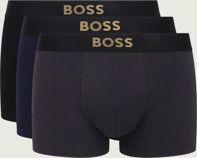 Majtki męskie z napisami BOSS BLACK ze sklepu: Gomez Fashion Store w kategorii: Majtki męskie - zdjęcie 874714-BD9-10338_BW255M000068990