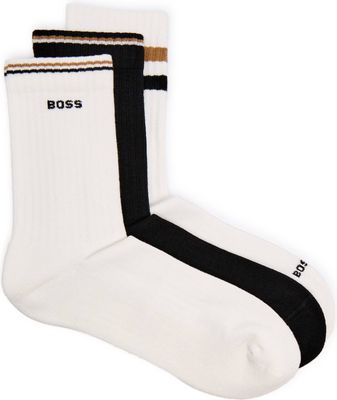 Skarpetki damskie na lato sportowe BOSS BLACK ze sklepu: Gomez Fashion Store w kategorii: Skarpetki damskie - zdjęcie 874714-BD9-10338_BW255M000075960