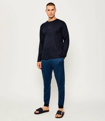 Piżama męska casual BOSS BLACK ze sklepu: Gomez Fashion Store w kategorii: Piżamy męskie - zdjęcie 874714-BD9-10338_BW255M000087405