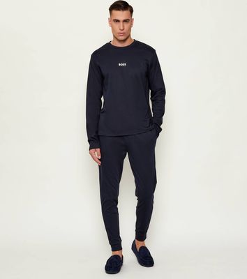 Piżama męska w sportowym stylu BOSS BLACK ze sklepu: Gomez Fashion Store w kategorii: Piżamy męskie - zdjęcie 874714-BD9-10338_BW255M000088402