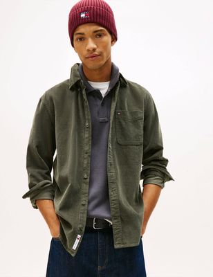 Tommy Jeans - Koszula męska casualowa ze sklepu: Gomez Fashion Store w kategorii: Koszule męskie - zdjęcie 874714-BD9-10338_TM255M000066F98