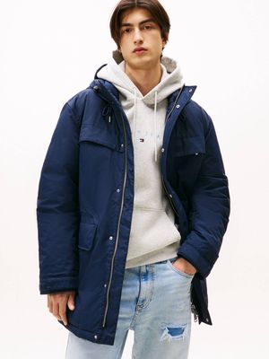 Kurtka męska na zimę casual Tommy Jeans ze sklepu: Gomez Fashion Store w kategorii: Kurtki męskie - zdjęcie 874714-BD9-10338_TM255M000096072