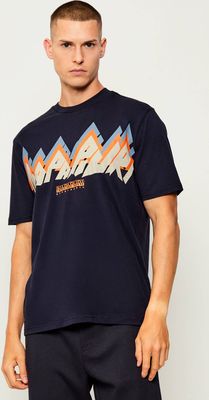 T-shirt męski letni Napapijri ze sklepu: Gomez Fashion Store w kategorii: T-shirty męskie - zdjęcie 874714-BD9-10338_NA255M000045176