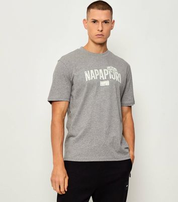 T-shirt męski na wiosnę Napapijri ze sklepu: Gomez Fashion Store w kategorii: T-shirty męskie - zdjęcie 874714-BD9-10338_NA255M000048160