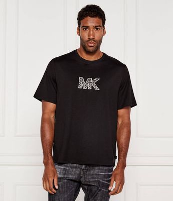 Michael Kors - T-shirt męski elegancki ze sklepu: Gomez Fashion Store w kategorii: T-shirty męskie - zdjęcie 874714-BD9-10338_MK254M000005001