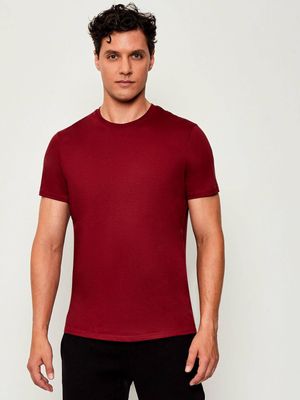 T-shirt męski klasyczny Armani Exchange ze sklepu: Gomez Fashion Store w kategorii: T-shirty męskie - zdjęcie 874714-BD9-10338_AX255M000070J68