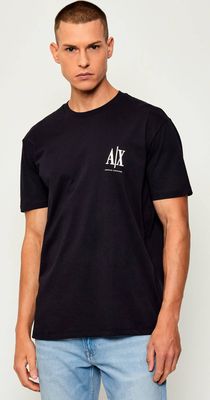 T-shirt męski klasyczny Armani Exchange ze sklepu: Gomez Fashion Store w kategorii: T-shirty męskie - zdjęcie 874714-BD9-10338_AX255M000077I94