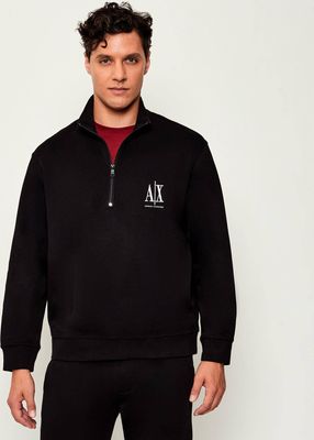 Bluza męska klasyczny Armani Exchange ze sklepu: Gomez Fashion Store w kategorii: Bluzy męskie - zdjęcie 874714-BD9-10338_AX255M000078H50