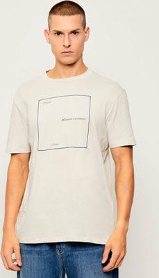 T-shirt męski elegancki Armani Exchange ze sklepu: Gomez Fashion Store w kategorii: T-shirty męskie - zdjęcie 874714-BD9-10338_AX255M000131J64