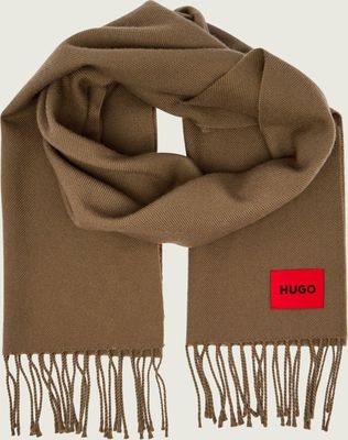 Szalik jesienny HUGO ze sklepu: Gomez Fashion Store w kategorii: Szaliki męskie - zdjęcie 874714-BD9-10338_BU255M000160032