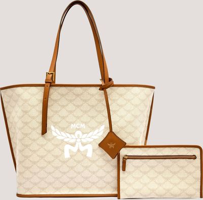 Shopper bag wakacyjna MCM ze sklepu: Gomez Fashion Store w kategorii: Torby Shopper bag - zdjęcie 874714-BD9-10338_M1255W000013008